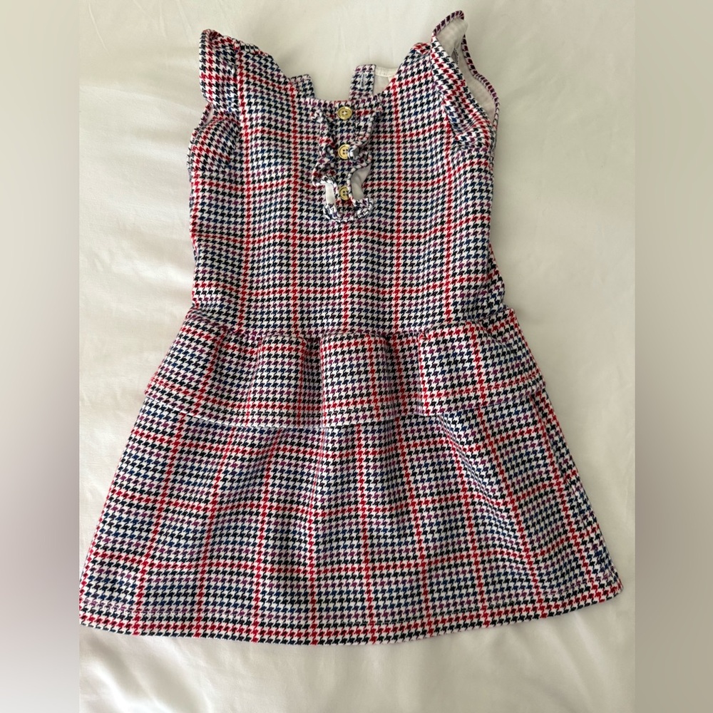 Janie & Jack houndstooth Dress girls Sz 4